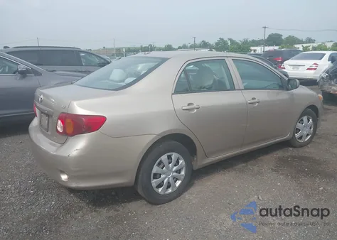 2010 Toyota Corolla Le z USA, uszkodzony, nr VIN 2T1BU4EE7AC350211